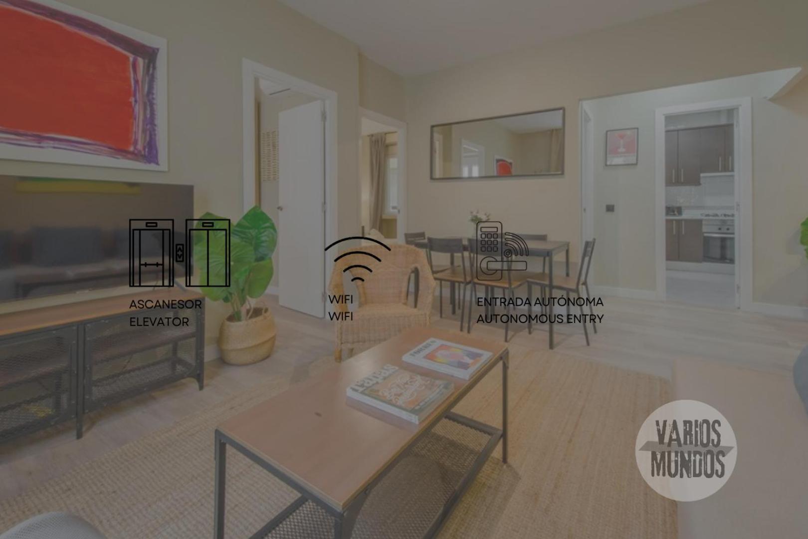 Practico Apt 7Pax En Calle Santa Ana Centro De 마드리드 외부 사진